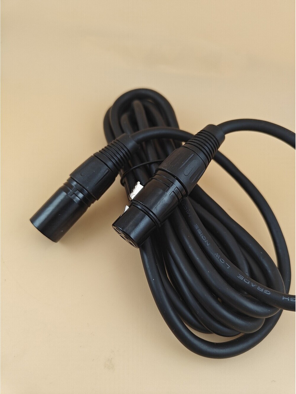 DMX Cable 10FT 3 Pin XLR Male to Female Stage Light DMX512 Data Cord